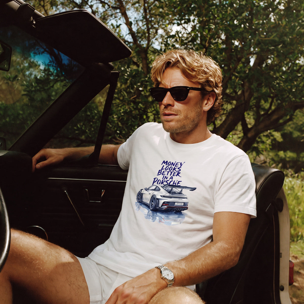 Money Looks Better In A Porsche — Porsche Edition